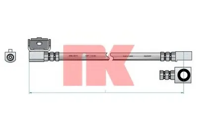 Тормозной шланг NK купить