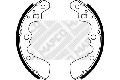 Комплект тормозных колодок MAPCO купить