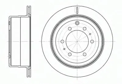 Тормозной диск REMSA купить