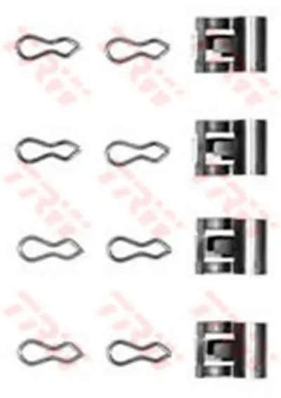 Комплектующие, колодки дискового тормоза TRW купить