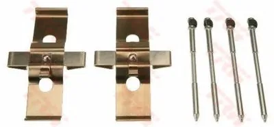 Комплектующие, колодки дискового тормоза TRW купить