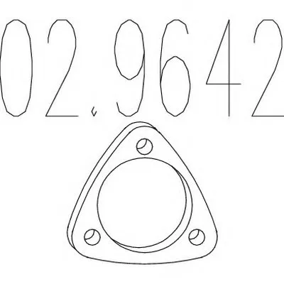 Прокладка, труба выхлопного газа MTS купить