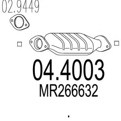Катализатор для переоборудования MTS купить