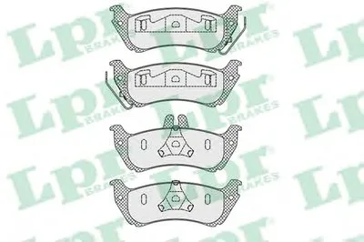 Комплект тормозных колодок, дисковый тормоз LPR купить