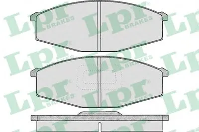 Комплект тормозных колодок, дисковый тормоз LPR купить