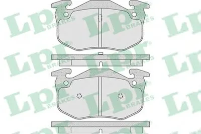 Комплект тормозных колодок, дисковый тормоз LPR купить