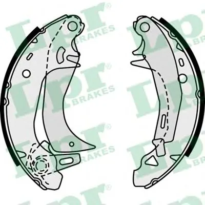 Комплект тормозных колодок LPR купить