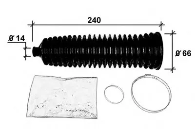 Комплект пылника, рулевое управление OCAP купить