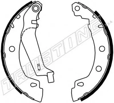 Комплект тормозных колодок TRUSTING купить