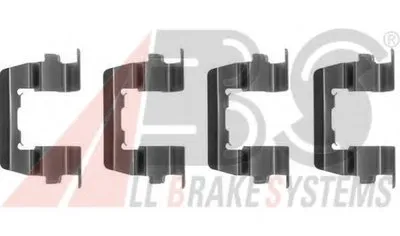 Комплектующие, колодки дискового тормоза A.B.S. купить