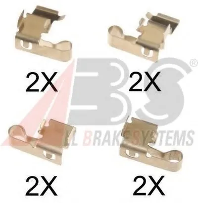 Комплектующие, колодки дискового тормоза A.B.S. купить