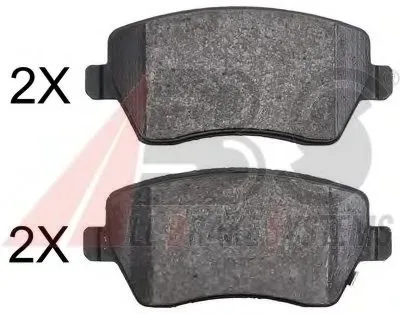 Комплект тормозных колодок, дисковый тормоз A.B.S. купить