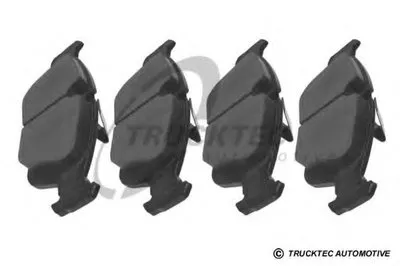 Комплект тормозных колодок, дисковый тормоз TRUCKTEC AUTOMOTIVE купить