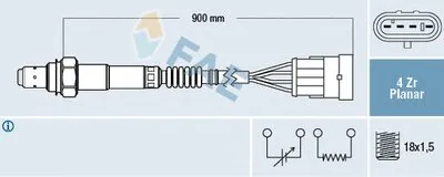 Лямда-зонд FAE купить