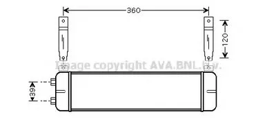 масляный радиатор, двигательное масло AVA QUALITY COOLING купить