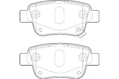 Комплект тормозных колодок, дисковый тормоз DURON купить