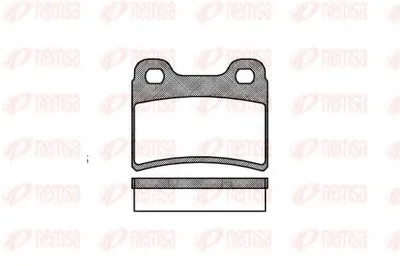Комплект тормозных колодок, дисковый тормоз KAWE купить