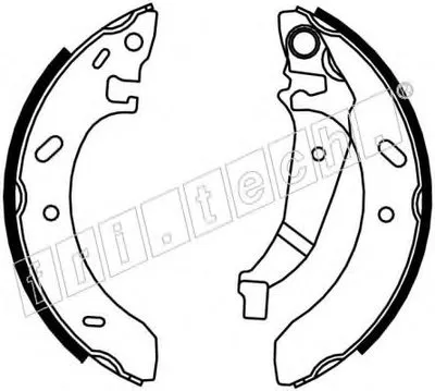 Комплект тормозных колодок fri.tech. купить
