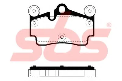 Комплект тормозных колодок, дисковый тормоз sbs купить