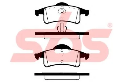 Комплект тормозных колодок, дисковый тормоз sbs купить