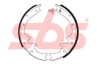 Комплект тормозных колодок sbs купить