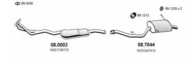 Система выпуска ОГ ASSO купить