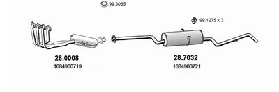 Система выпуска ОГ ASSO купить