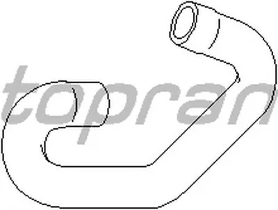 Шланг радиатора TOPRAN купить