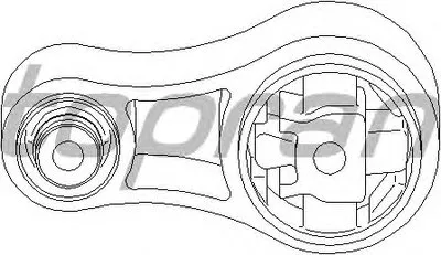 Кронштейн двигателя TOPRAN купить