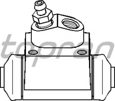 Колесный тормозной цилиндр TOPRAN купить