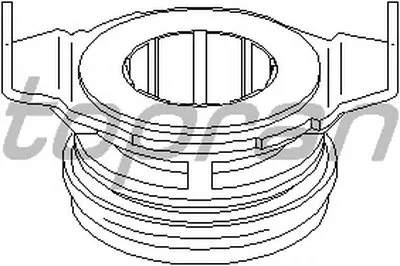 Выжимной подшипник TOPRAN купить