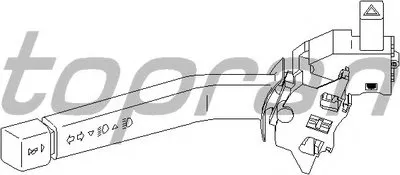 Переключатель указателей поворота TOPRAN купить