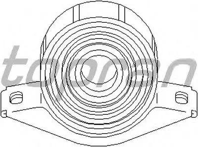 Подвеска, карданный вал TOPRAN купить