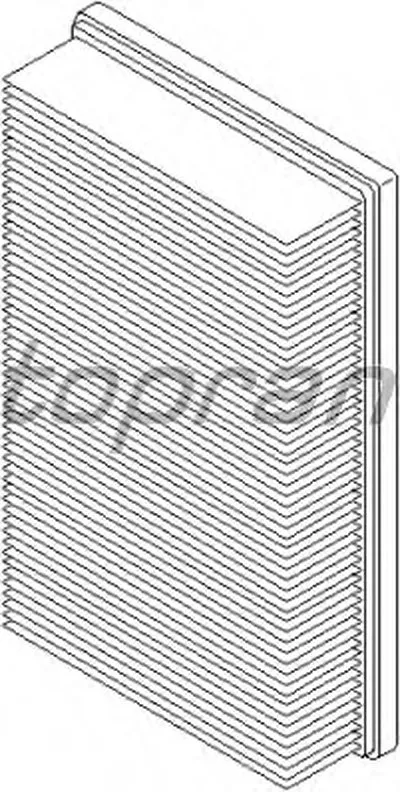 Воздушный фильтр TOPRAN купить