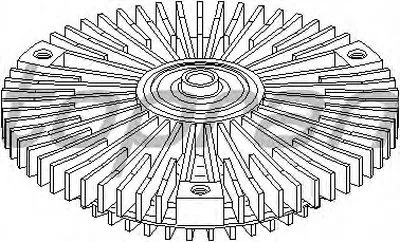 Сцепление, вентилятор радиатора TOPRAN купить