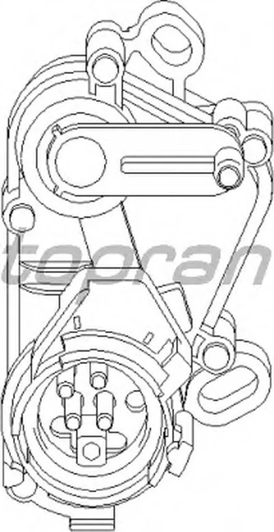 Выключатель, фара заднего хода TOPRAN купить