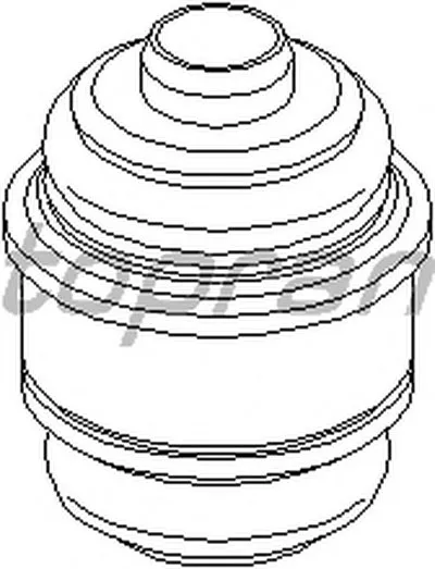 Подвеска, корпус колесного подшипника TOPRAN купить