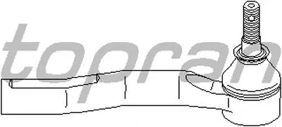 Наконечник поперечной рулевой тяги TOPRAN купить