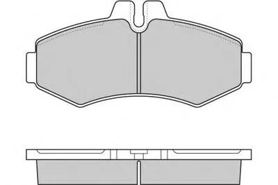 Комплект тормозных колодок, дисковый тормоз E.T.F. купить