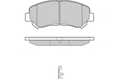 Комплект тормозных колодок, дисковый тормоз E.T.F. купить