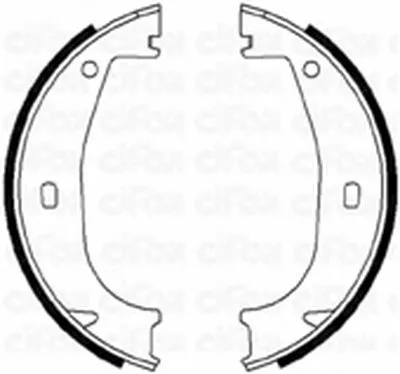 Комплект тормозных колодок, стояночная тормозная система CIFAM купить