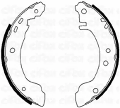 Комплект тормозных колодок CIFAM купить