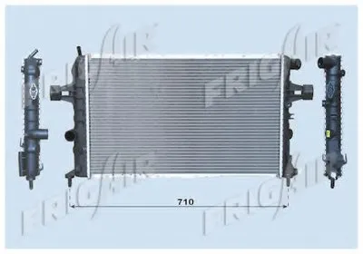 Радиатор, охлаждение двигателя FRIGAIR купить