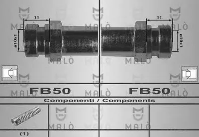 Тормозной шланг MALÒ купить