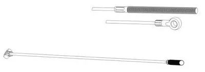 Трос, стояночная тормозная система CEF купить