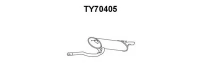 Глушитель выхлопных газов конечный VENEPORTE купить