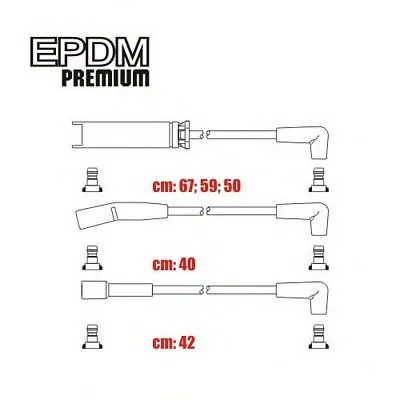 Комплект проводов зажигания Premium MASTER-SPORT купить