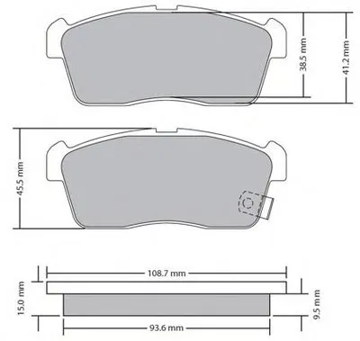 Комплект тормозных колодок, дисковый тормоз FREMAX купить
