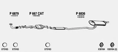 Система выпуска ОГ FENNO купить
