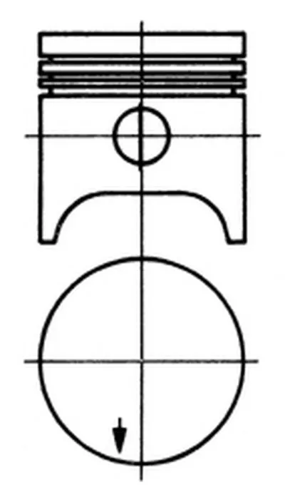 Поршень KOLBENSCHMIDT купить